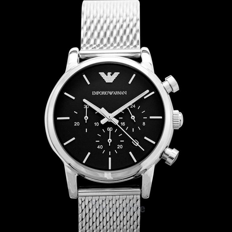 Mens emporio armani chronograph watch ar1811 sale