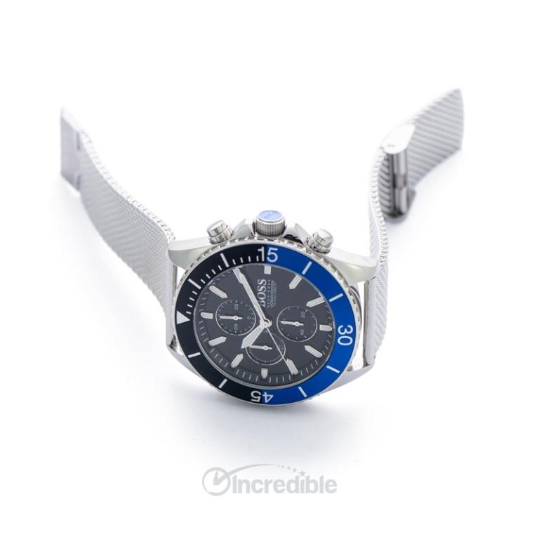 NEW Hugo Boss Ocean Edition Men s Stainless Steel Chronograph Watch 48mm HB1513742