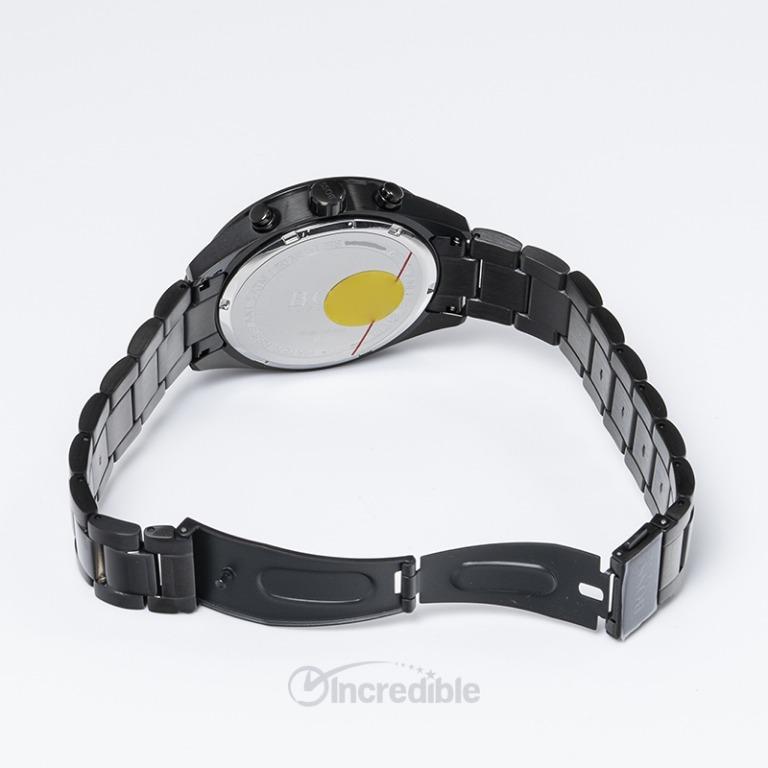 Boss talent men's black ceramic bracelet watch clearance
