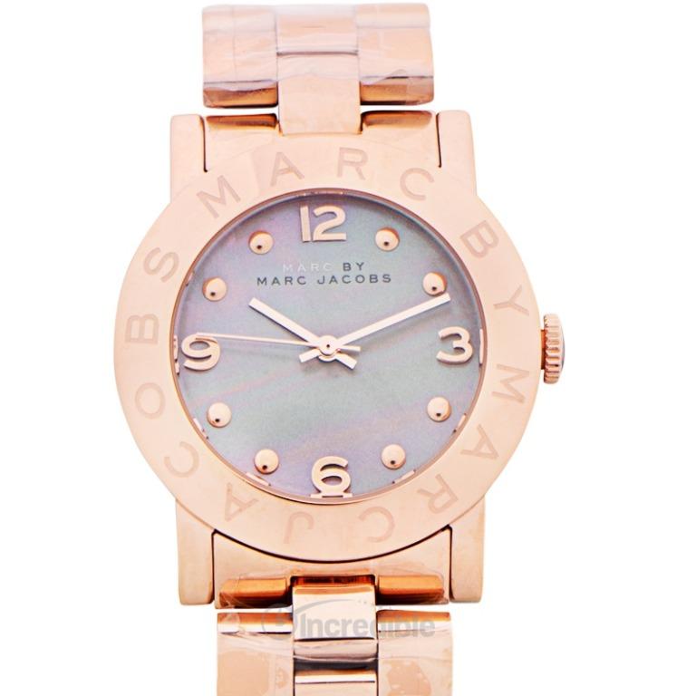 NEW Marc By Marc Jacobs Amy Black Women s Rose Gold Classic Watch 36mm MBM8610 Luxury Watches on Carousell