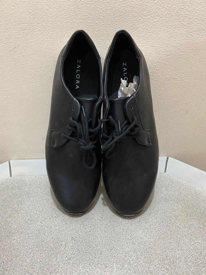 NEW Zalora faux leather rubber shoes Men s Fashion Footwear Casual Shoes on Carousell