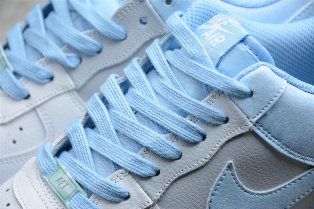 Nike Air Force 1 Psychic Blue On Feet Sneaker Review QuickSchopes 184 -  Schopes CZ0337 400 