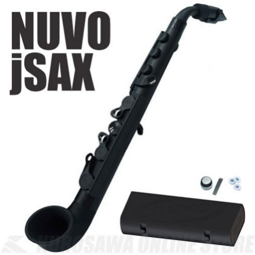 Nuvo Instrumental jSax full Black N510JBBK plastic saxophone, Hobbies & Toys, & Media, Musical Instruments on Carousell