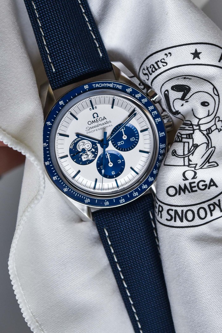 OMEGA SILVER SNOOPY AWARD 50TH ANNIVERSARY Luxury
