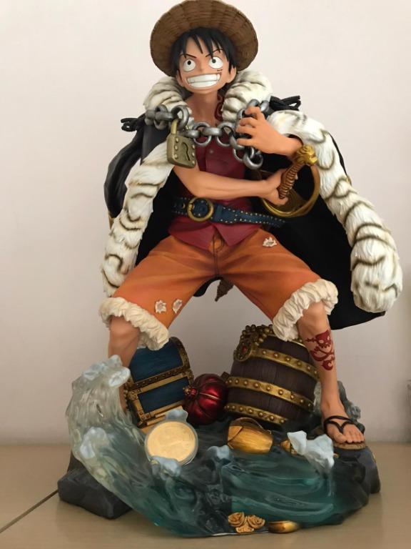 One Piece Monkey D Luffy One Piece Log Collection Statue 1 4 Plex Unique Art Studio Hobbies Toys Toys Games On Carousell