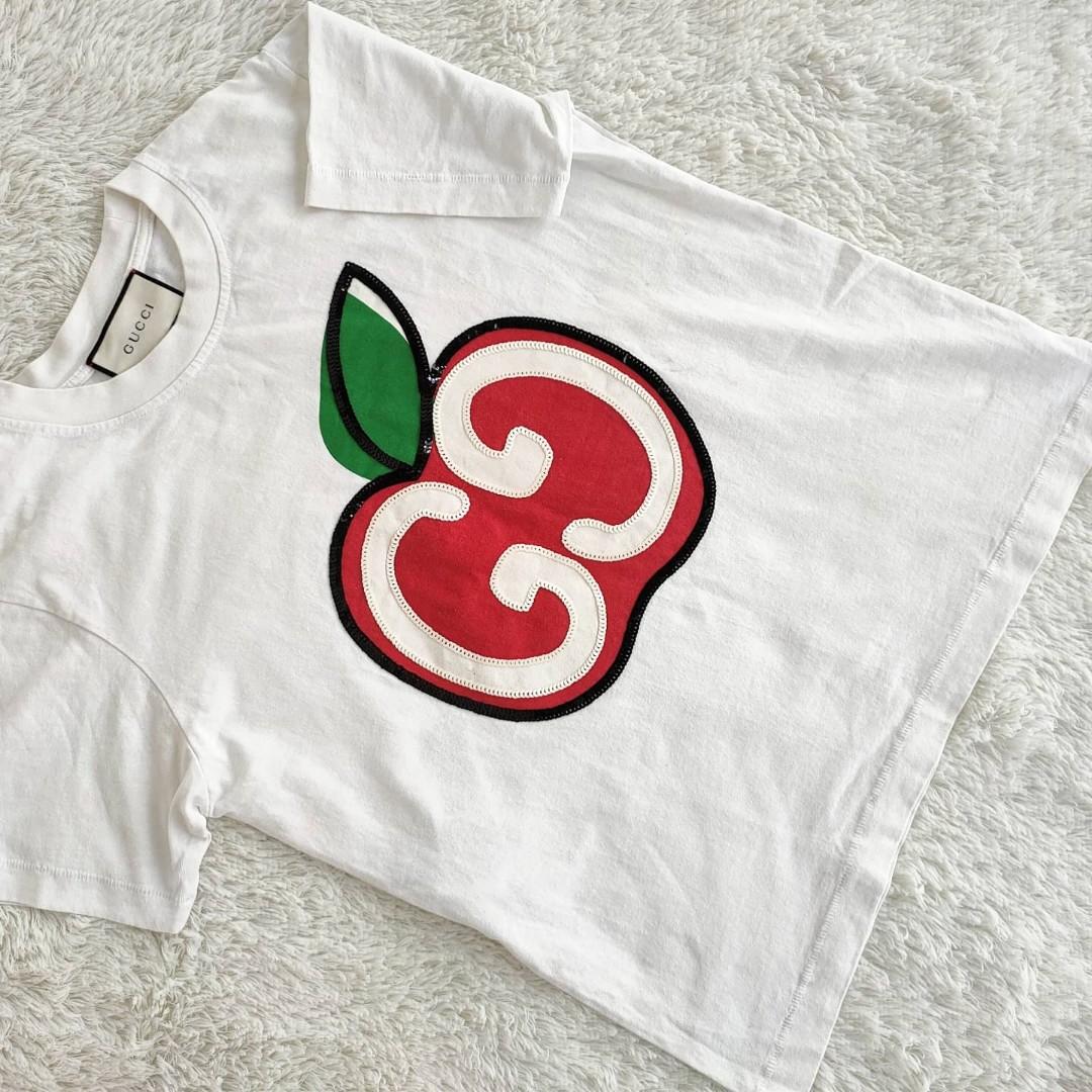 gucci apple shirt