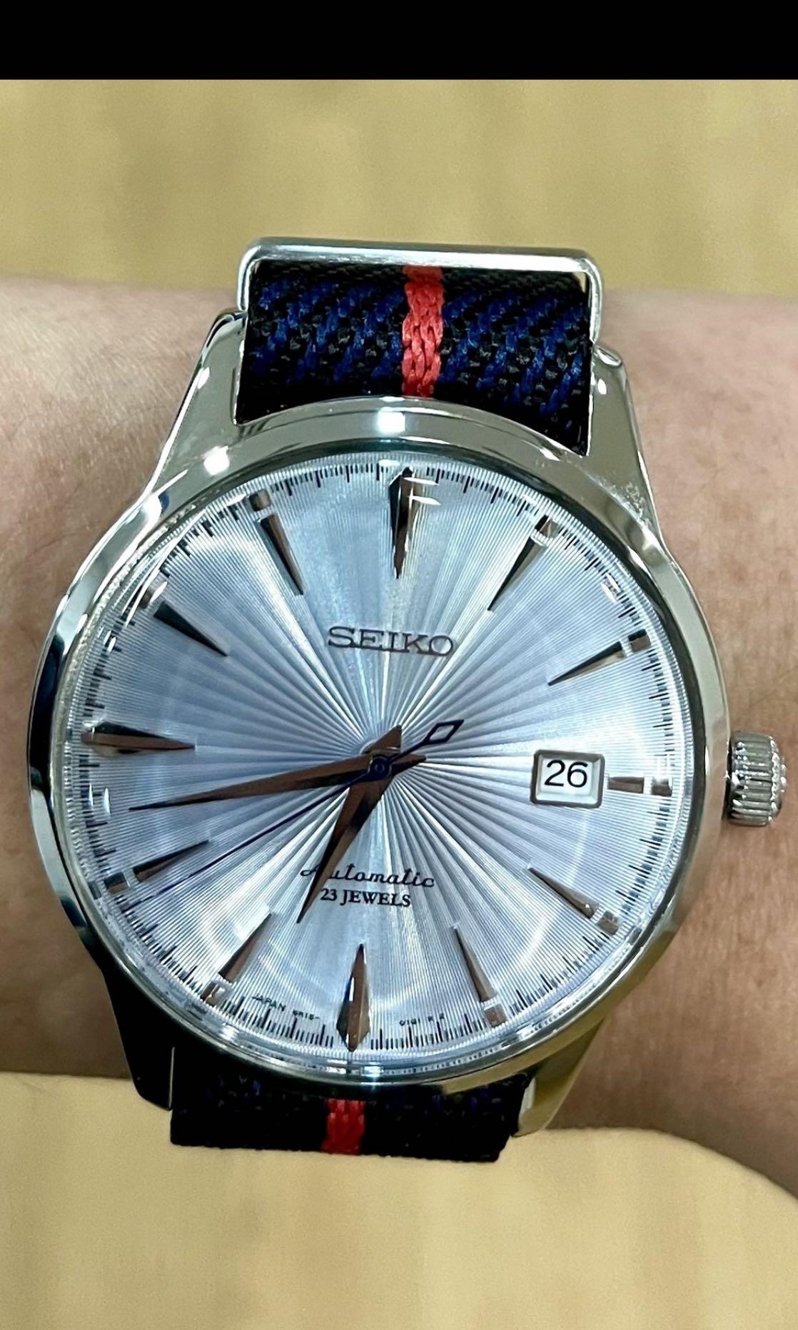 Made in Japan Seiko 40mm Cocktail Time SARB065 with 6R15 movement, Luxury,  Watches on Carousell