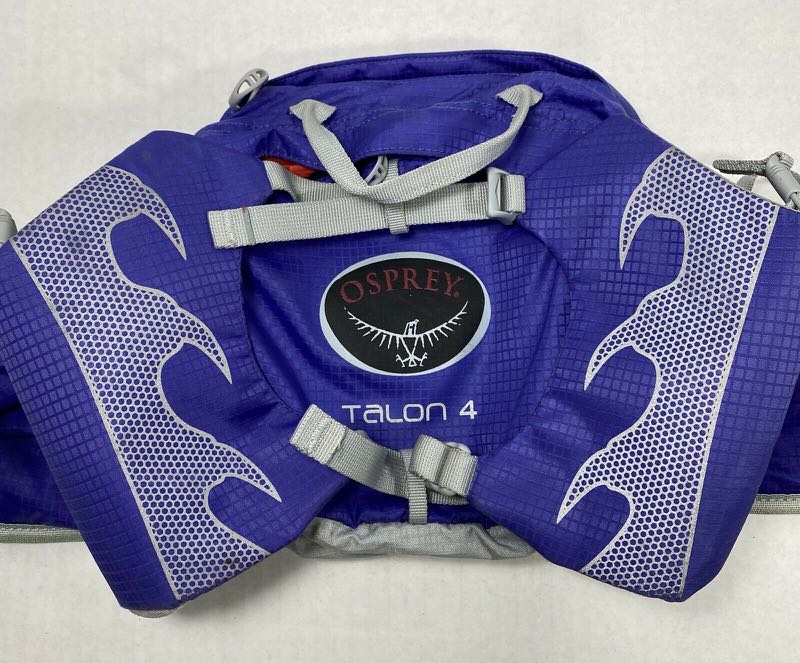 Osprey Talon 4 Waist Pack Hip Fanny Hiking Pack Padded Bottle Sleeves Blue Gray Carousell