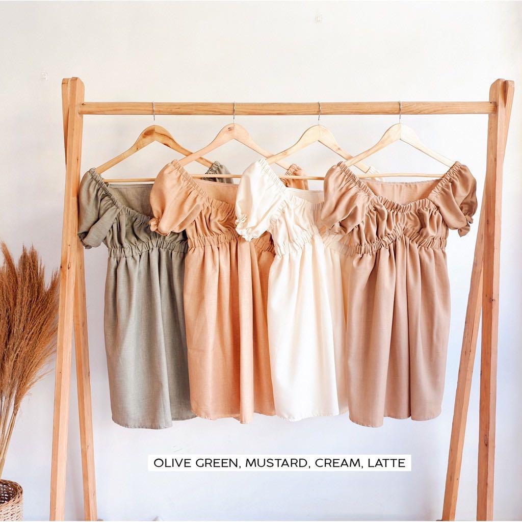 Cream puff dress Outlet