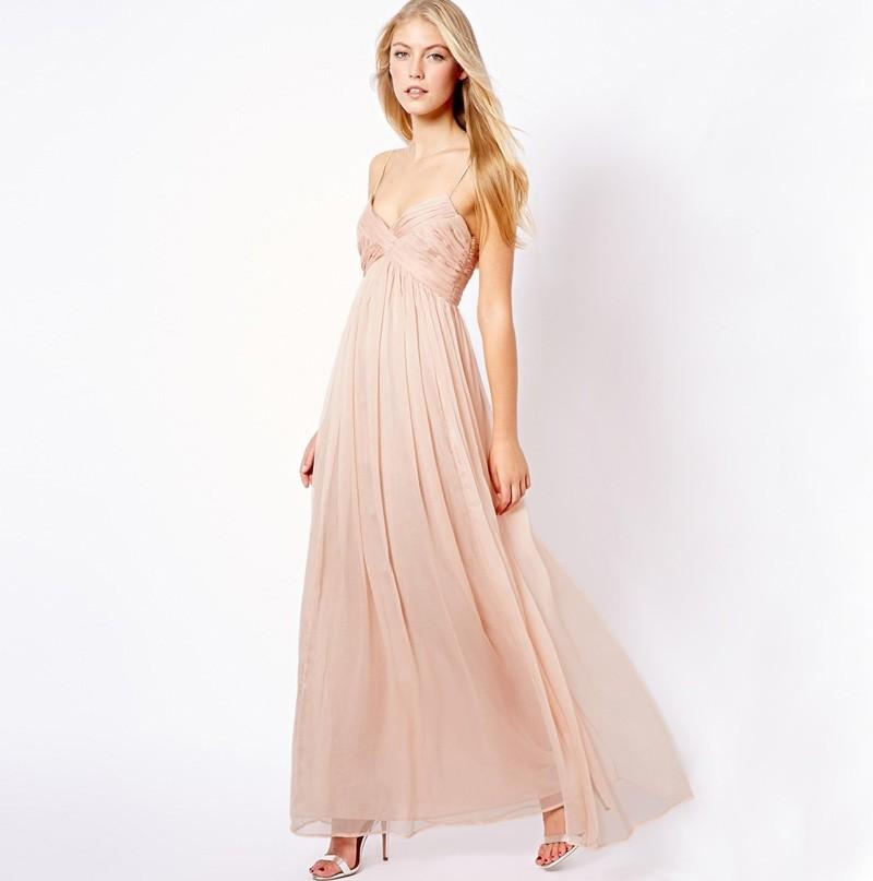 Chiffon flowy outlet maxi dress