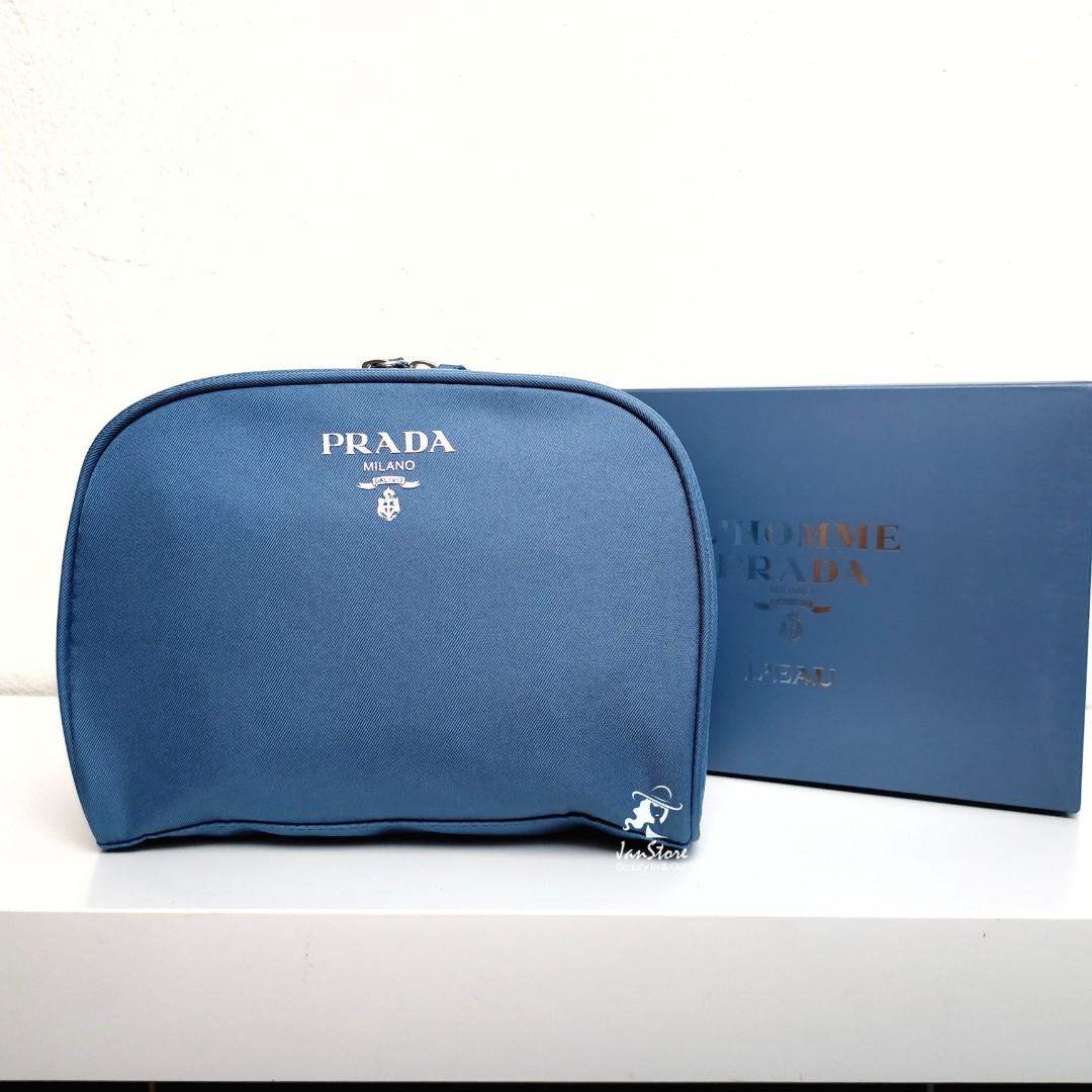 Prada L'Homme Fragrance Makeup Pouch, Women's Fashion, Bags & Wallets,  Purses & Pouches on Carousell