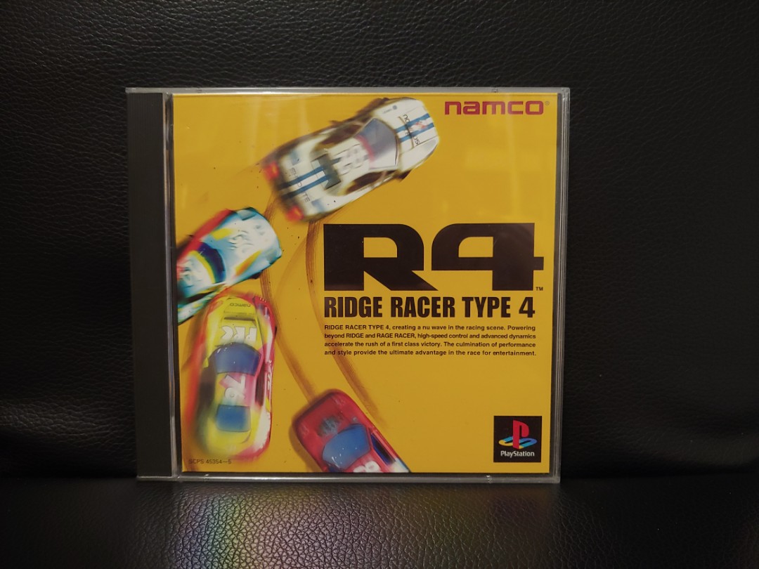 PS1 GAME PLAYSTATION 1 R4 RIDGE RACER TYPE 4, 電子遊戲, 電子遊戲, PlayStation ...