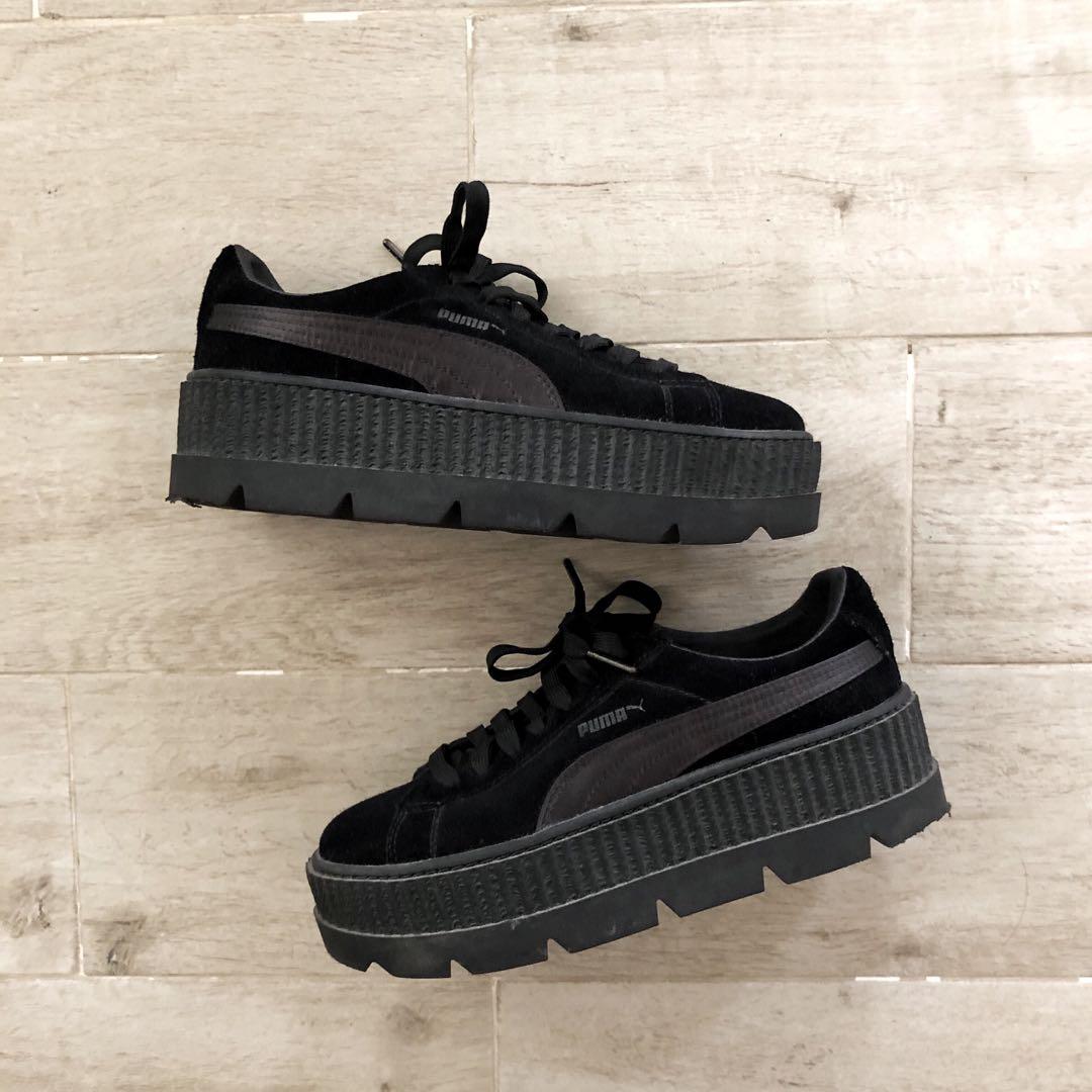 Puma cleated discount creepers noir