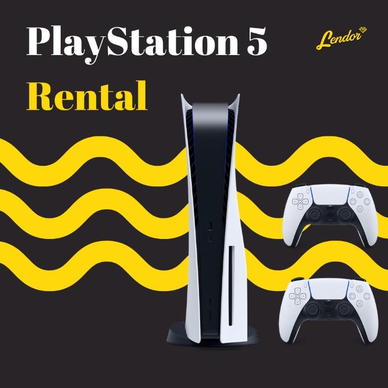 Rental Rent Playstation 5 Ps5 Digital W 2 Controllers Psplus Video Gaming Video Game Consoles Playstation On Carousell