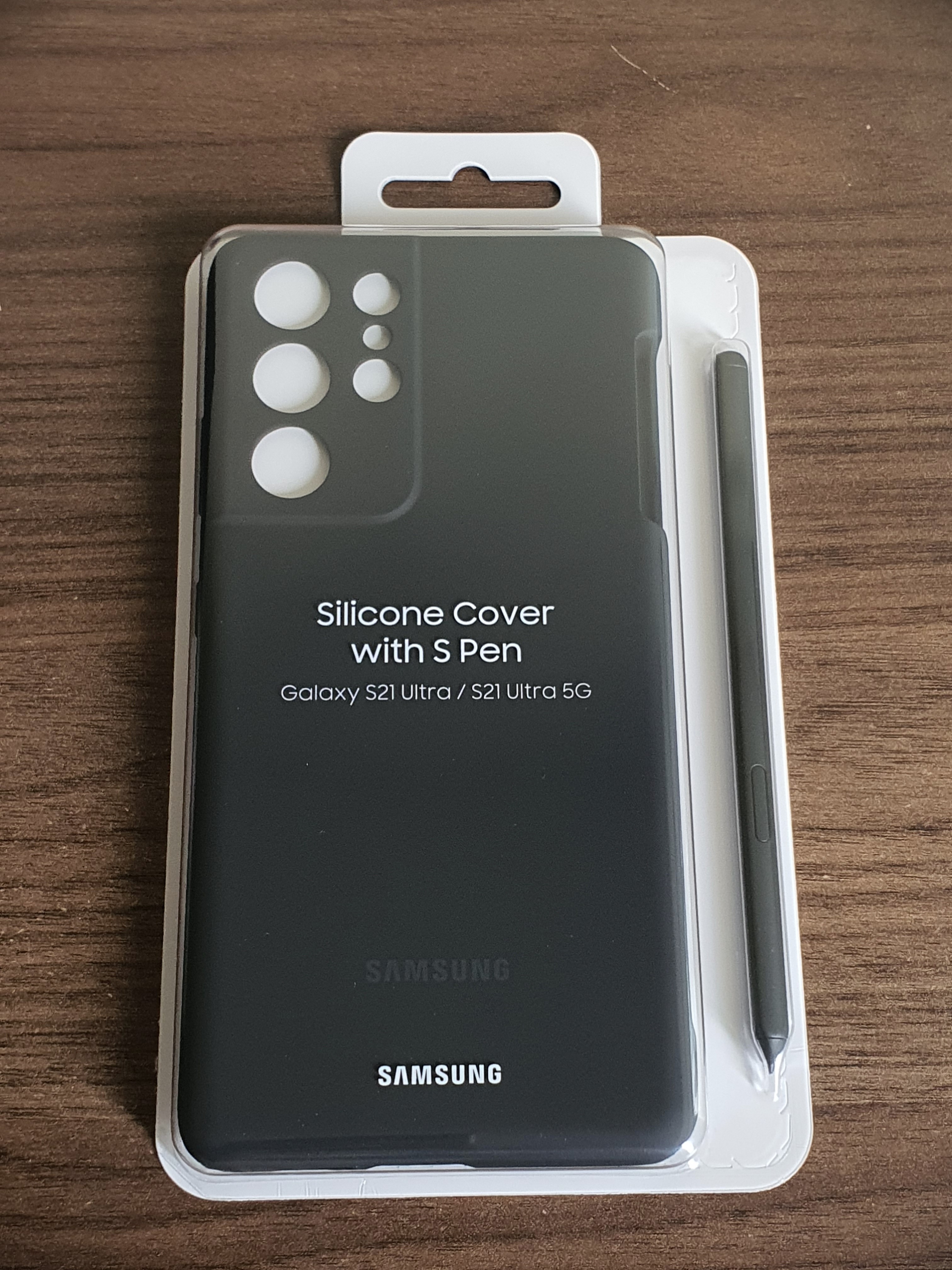 Silicone Cover Samsung Galaxy S21 Ultra S View Case Pen Holder