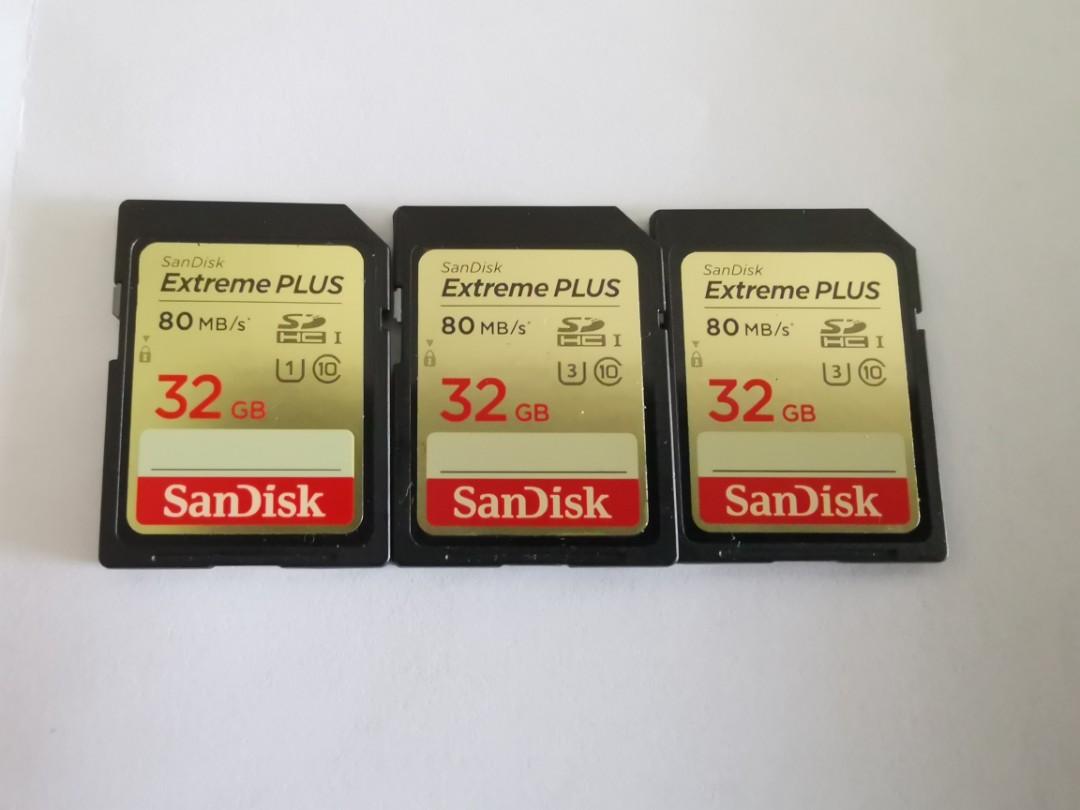 Sandisk extreme sales plus 32gb sdhc
