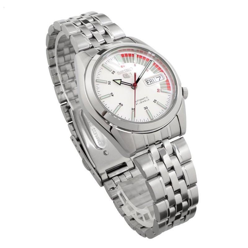 SEIKO 5 SNK369J1 Automatic 21 Jewels White Dial Stainless Steel JAPAN MADE Watch Carousell