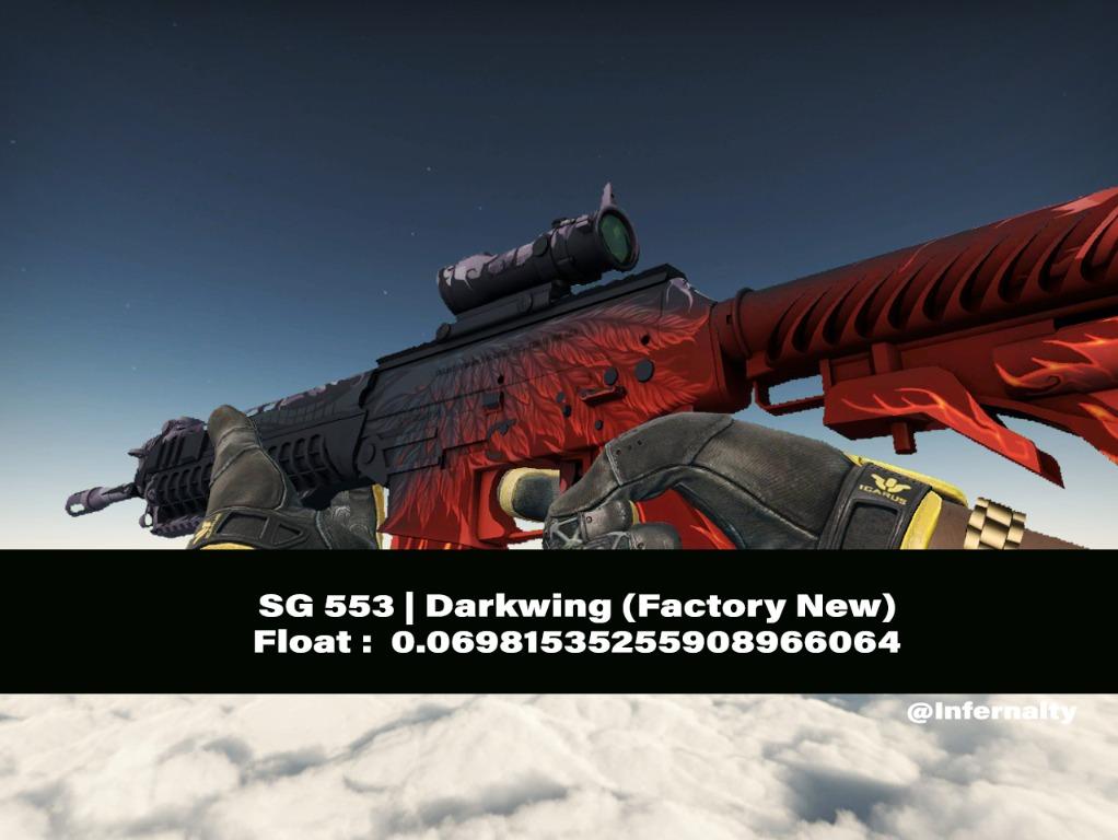 SG553 Darkwing FN CSGO SKINS KNIVES, Video Gaming, Gaming Accessories ...