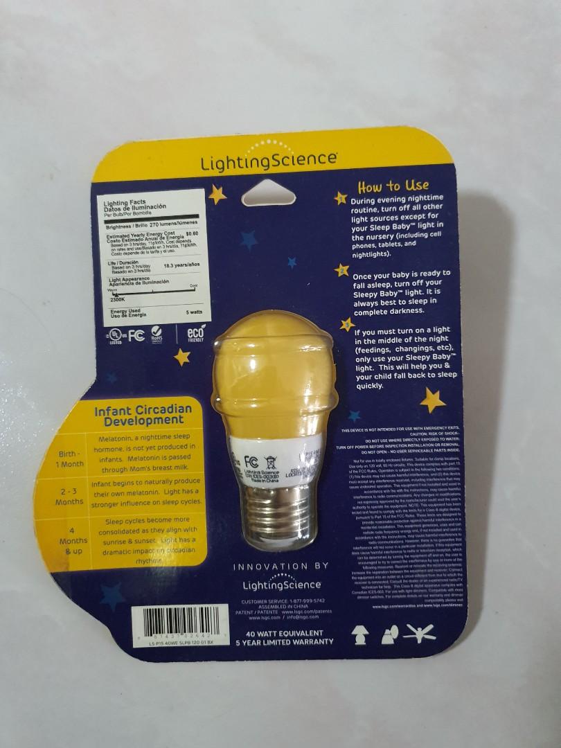 Sleepy Baby nursery light bulb Babies Kids Baby Nursery Kids
