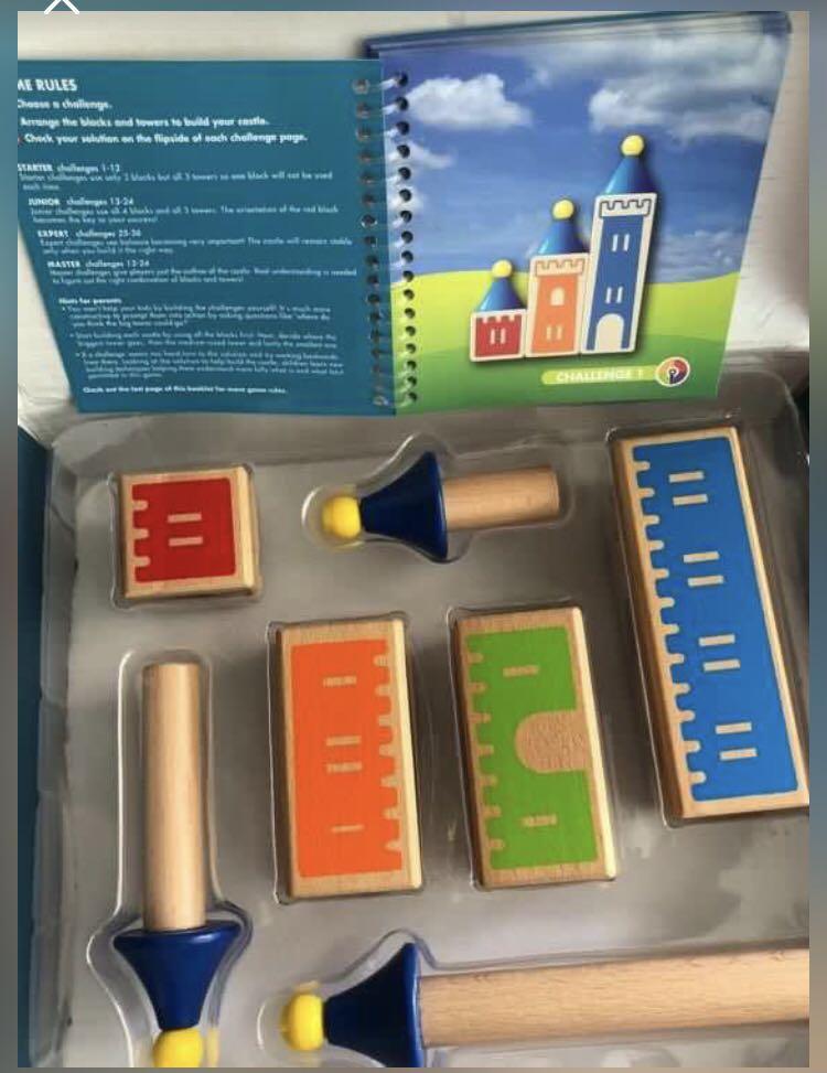 Smartgames inspired Castle logix, Hobbies & Toys, Toys & Games on Carousell