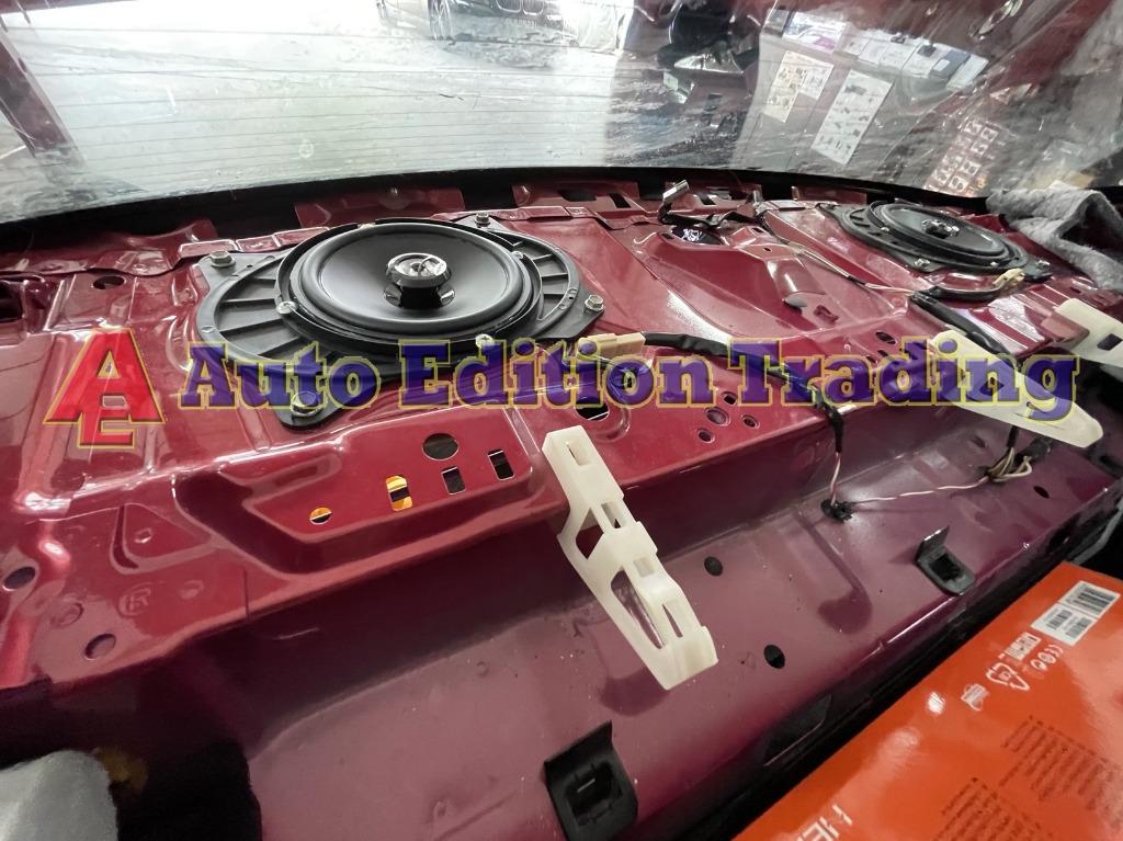 Speakers upgrade on Toyota Vios 2008 By our team of professional