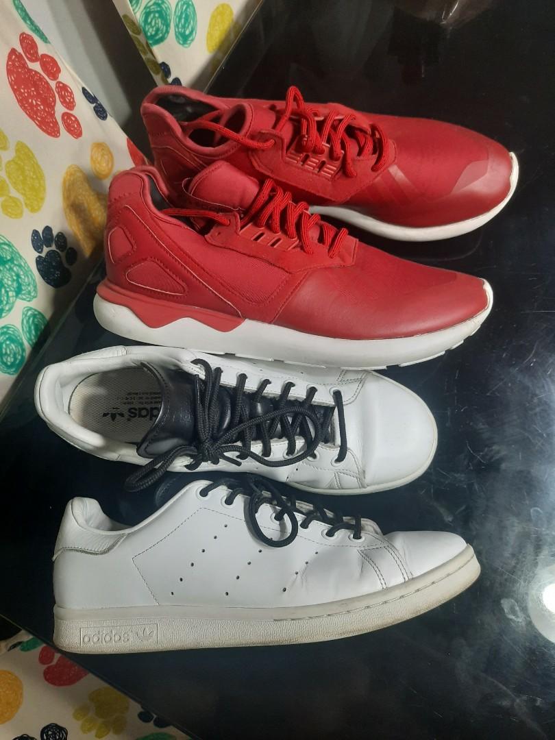 stan smith x tubular (Category: Sneakers) located in Manila. Submitted by whateverkbye (Listing ID 1087335913, Image 2). Description: adidas stan smith adidas tubular v1 both size 8.5 pair only 1250 as pack.