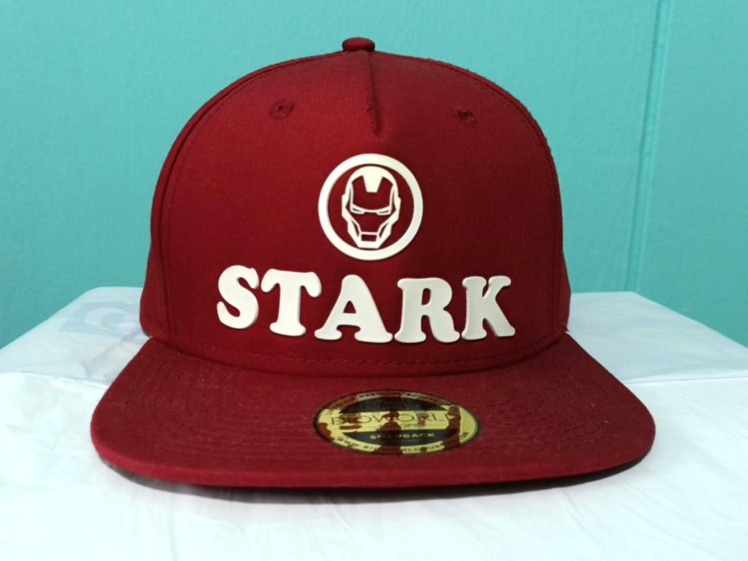 Stark Snapback Cap (Category: Caps & Hats) located in Singapore. Submitted by mash.soup (Listing ID 1087213621, Image 2). Description: Condition 9/10.