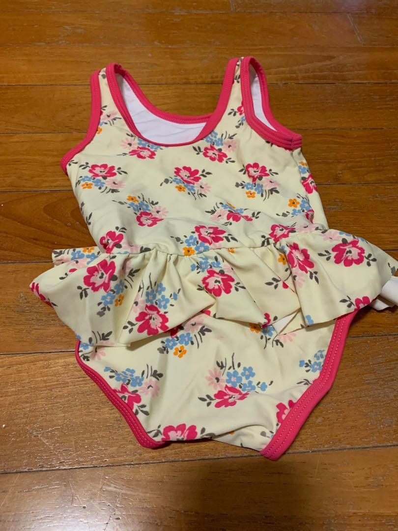 Mothercare Floral Swimming Costume Age 3-4 Mothercare 