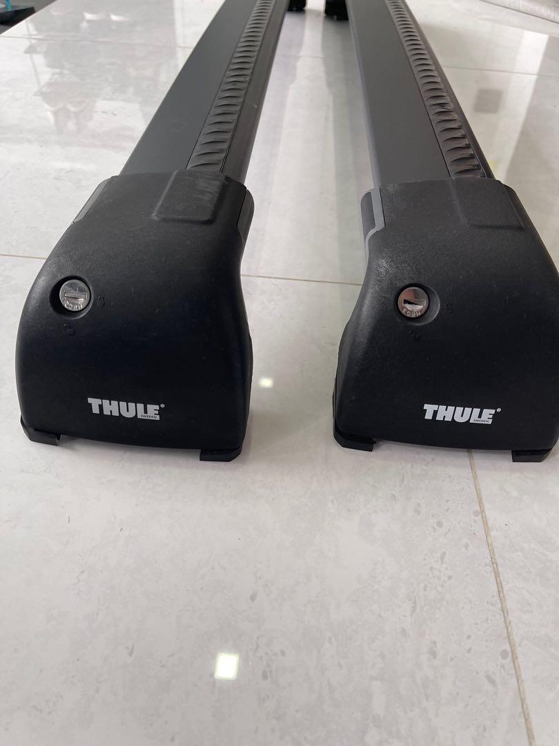 Thule Wingbar Edge 9594b with kit 4021 Sports Equipment Bicycles Parts Bicycles on Carousell