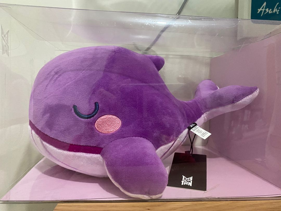 Official BTS x TinyTAN Whale Plush – Kpop Omo