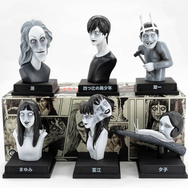 新貨預訂】Unbox 伊藤潤二怪奇箱(一套6款) Unbox - Junji Ito