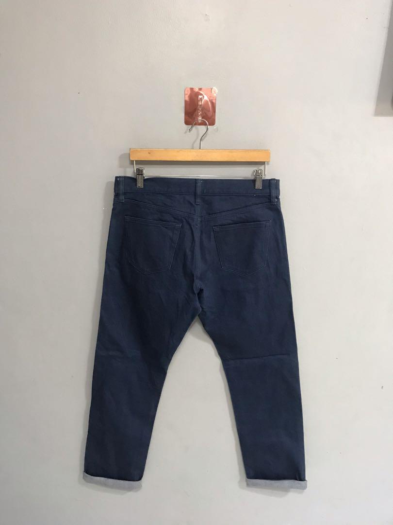Uniqlo Japanese fabric by Kaihara Selvedge Denim, Men's Fashion