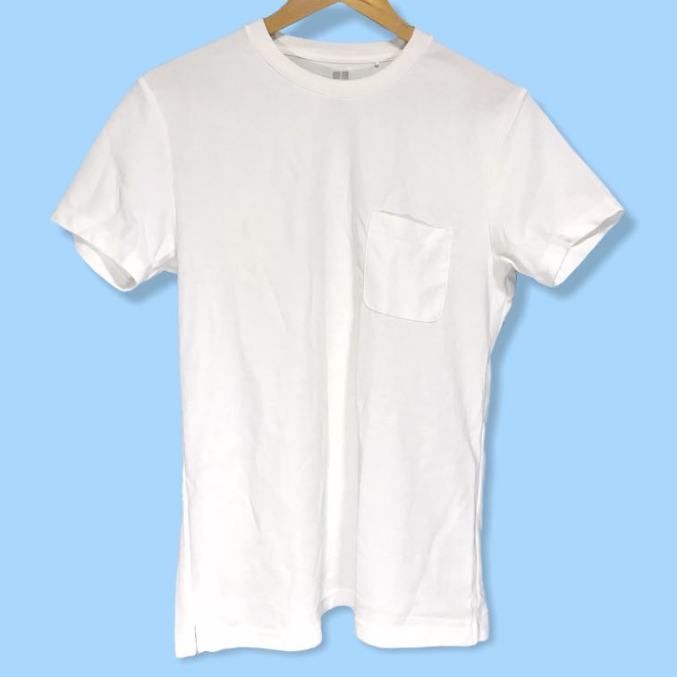 Tshirt Uniqlo White size M International in Cotton  30791504