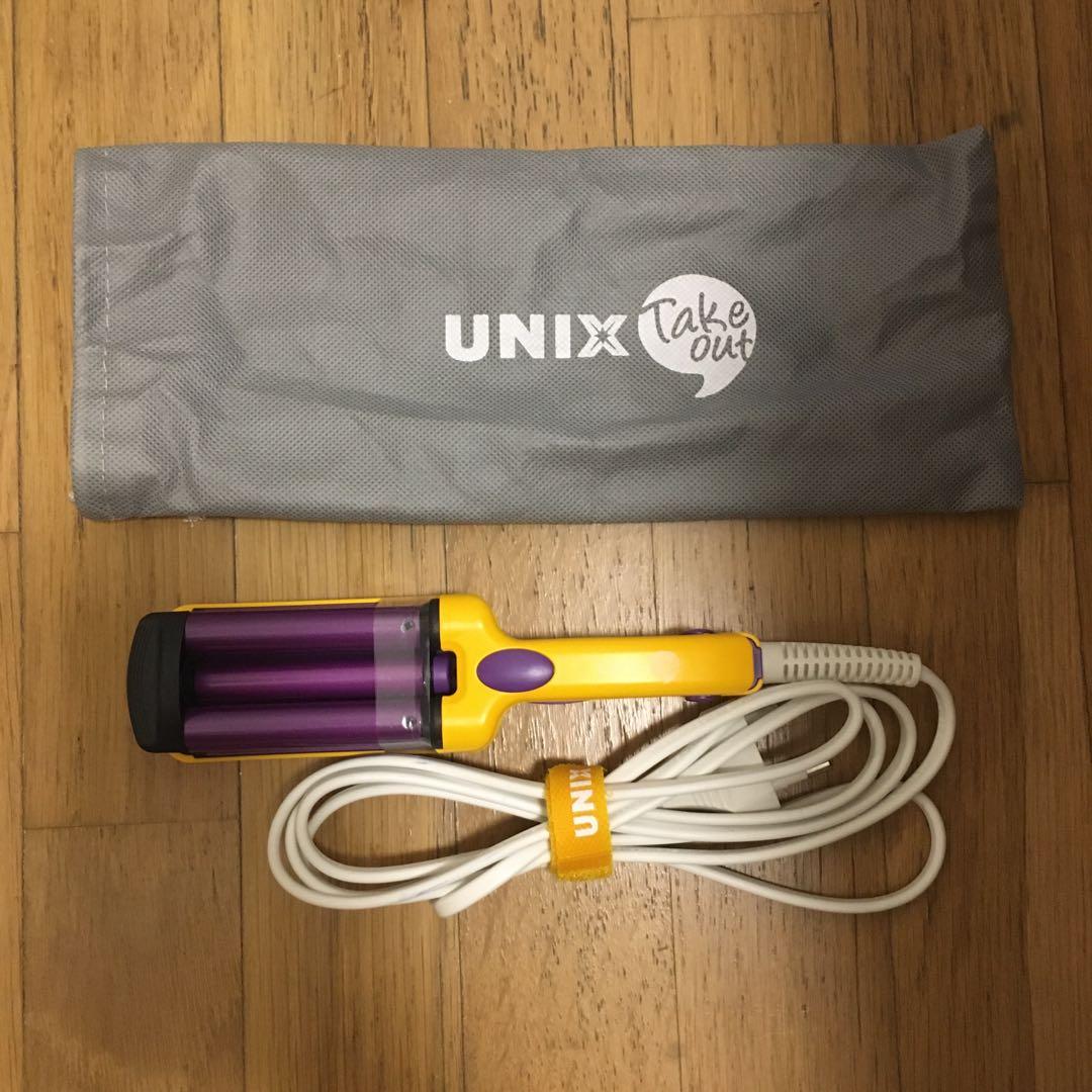 UNIX Takeout Mini Waver hair Curling Iron Travel Size Beauty