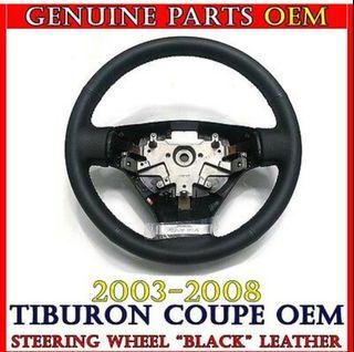 Used Hyundai Tuscani Steering Wheel Black Stich Leather 2003 - 2008