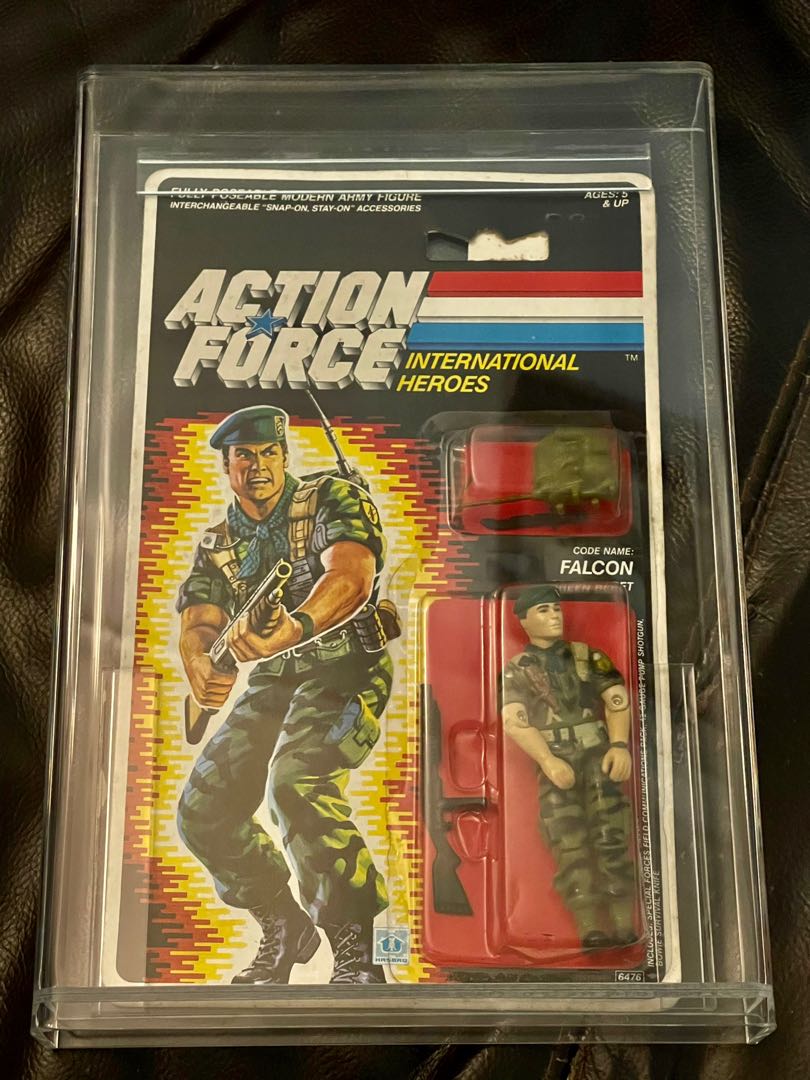 Very rare vintage 80s GI Joe Pre production Action Force Falcon