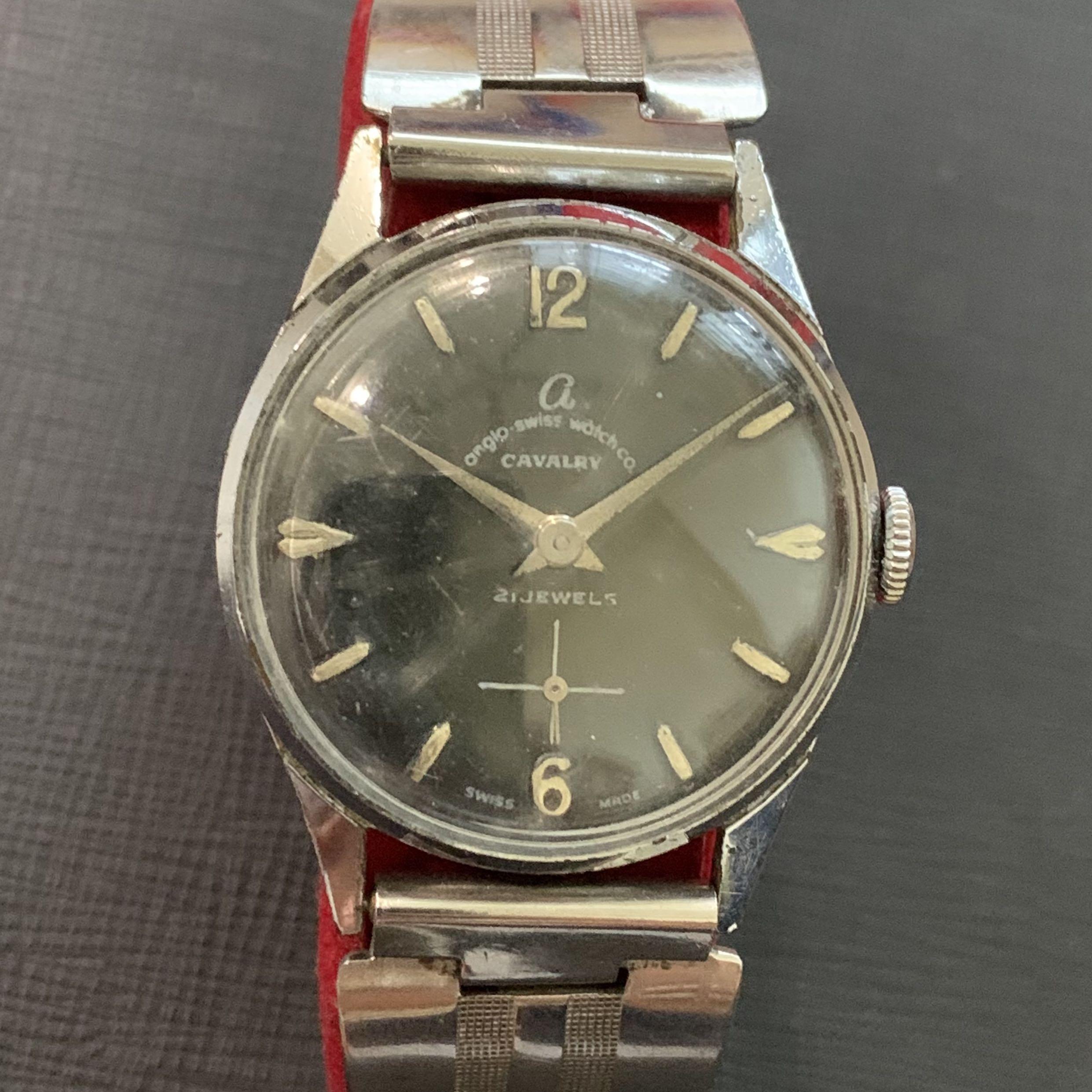 Anglo swiss watch co cavalry sale price