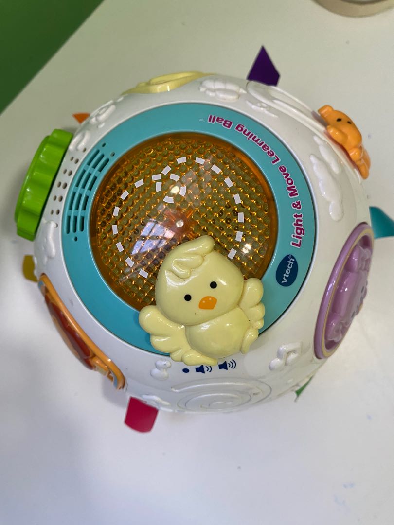 Vtech light and move learning ball, Babies & Kids, Infant Playtime on