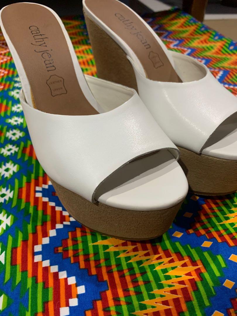 wedge CATHY JEAN Luxury Sneakers Footwear on Carousell