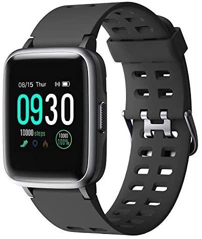 Willful Smart Watch for Android Phones Compatible iPhone Samsung IP68 Swimming Waterproof Smartwatch Sports Watch Fitness Tracker Heart Rate Monitor Digital Watch Smart Watches for Men Women Black Lux...