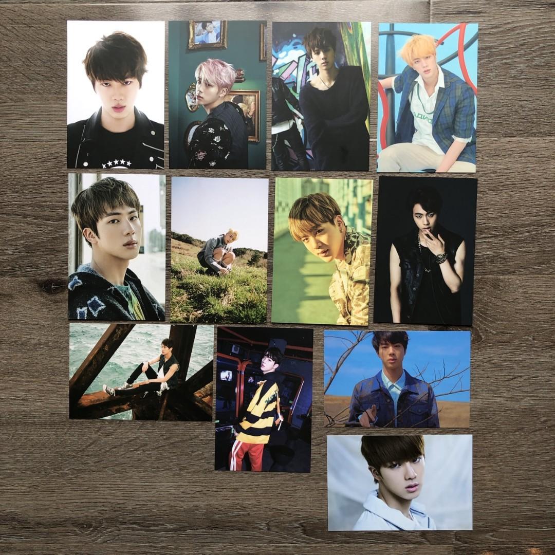 WTB] BTS ARMYPEDIA POSTCARDS JIN & SUGA, Hobbies & Toys