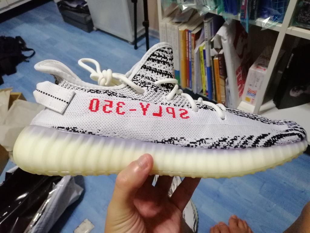 Yeezy Boost 350 V2 Zebra US 11.5, Men's Fashion, Footwear, Sneakers on  Carousell
