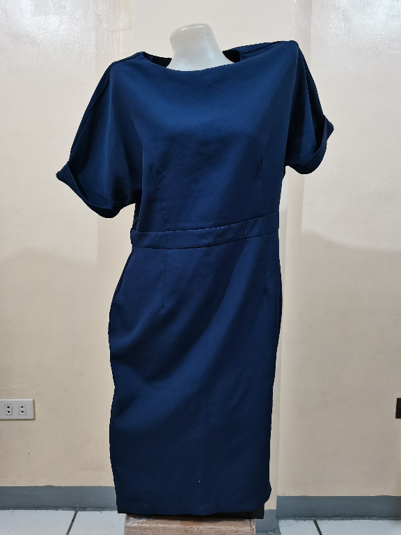 Zalora navy blue dress outlet