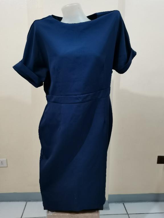 Zalora blue dress store