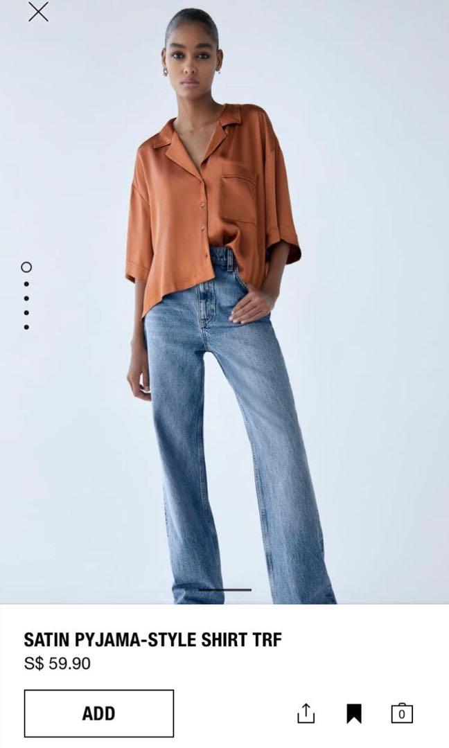 Zara satin pyjamas clearance