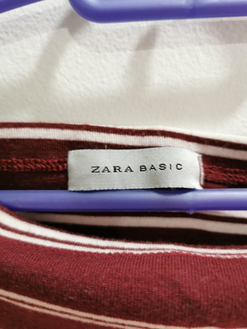 ZARA basic (Category: Blouses) located in Jelutong. Submitted by shinyac0928 (Listing ID 1087295711, Image 2). Description: free size Zara PM for more photo.