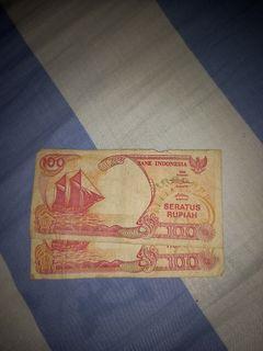 6 Lbr Uang Lama 100 Rupiah Antik Uang Lama Di Carousell
