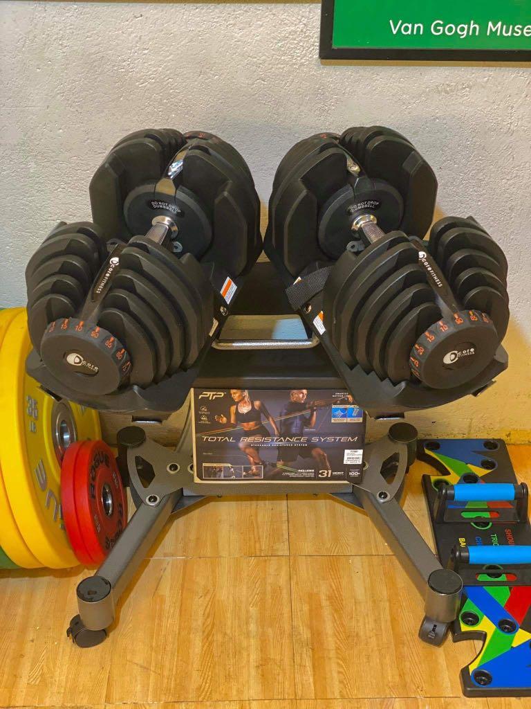 40kg Adjustable Dumbbells (By Pair) (Category: Weights & Dumbbells) located in Quezon City. Submitted by jenrick_ang (Listing ID 1087641954, Image 1). Description: ‼️ON HAND‼️ 40kg pair adjustable dumbbells price is by pair 40kg per dumbbell Also available ‼️24 KG adjustable dumbbells‼️ ‼️Adjustable dumbbells stand‼️ ‼️Heavy Duty Adjustable Bench‼️.