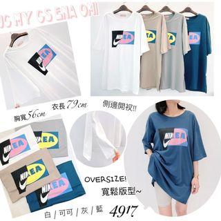 寬鬆長板上衣