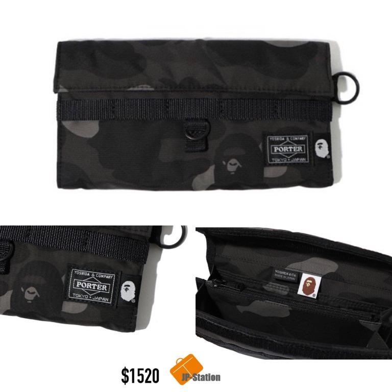 預訂BAPE x PORTER 🇯🇵 最新作黑迷彩系列❗️ black color camo long